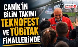 Canik'in Bilim Takımı TEKNOFEST ve TÜBİTAK Finallerinde