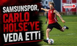 Samsunspor, Carlo Holse'ye Veda Etti
