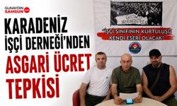 Karadeniz İşçi Derneği'nden Asgari Ücret Tepkisi