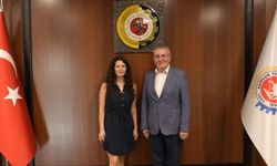 Murzioğlu, Dünya Birincisi Aybüke Eldemir'i Ağırladı