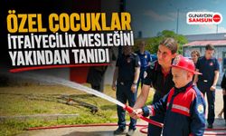 Özel Çocuklar İtfaiyecilik Mesleğini Yakından Tanıdı