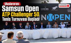 Uluslararası Samsun Open ATP Challenger 50 Tenis Turnuvası Başladı