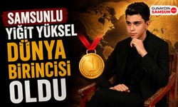 Samsunlu Yiğit Yüksel Dünya Birincisi Oldu
