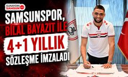 Samsunspor, Bilal Bayazıt ile 4+1 Yıllık Sözleşme İmzaladı