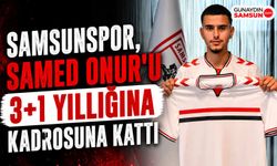 Samsunspor, Samed Onur'u 3+1 Yıllığına Kadrosuna Kattı