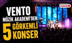 Vento Müzik Akademi'den 5 Görkemli Konser