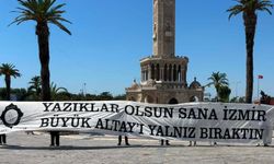 Altay'ın pankartı meydanlarda