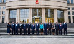 AYM Başkanı Özkaya ve beraberindeki heyetten Çin'e çalışma ziyareti