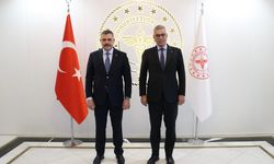 Bakanlar Memişoğlu ve Çiftçi bir araya geldi