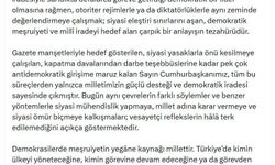 Burhanettin Duran: Meşruiyetin yegane kaynağı millettir
