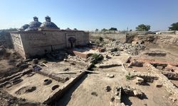 Edirne'de Gazi Mihal Bey Hamamı'nın restorasyonunda ilk etap bitti