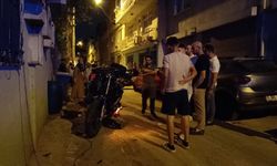 İhbara giden motosikletli Yunus timi kaza yaptı; o anlar kamerada