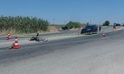 Kilis'te otomobil ile çarpışan motosikletin sürücüsü öldü
