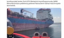 Makine arızası yapan tanker, Yalova Demirleme Sahası'na alındı