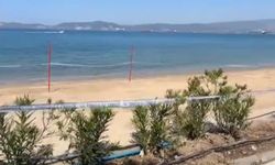 Muğla'da halk plajı, deniz suyundaki kirlilik şüphesiyle tedbiren kapatıldı