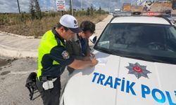 Sultangazi'de yola beton döken mikser trafikten men edildi