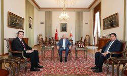 TBMM Başkanı Kurtulmuş, Saadet Partisi Genel Başkanı Arıkan'ı kabul etti