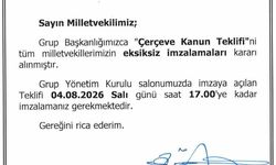 'Terörsüz Türkiye' süreci kapsamında hazırlanan 'çerçeve yasa' imzaya açıldı