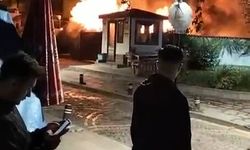 Tokat'ta tarihi hamamda çıkan yangın hasara neden oldu