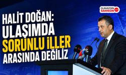 Halit Doğan: Ulaşımda Sorunlu İller Arasında Değiliz