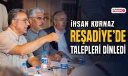 İhsan Kurnaz Reşadiye’de Talepleri Dinledi