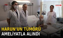 Samsun’da 7 Yaşındaki Harun’un Tümörü Ameliyatla Alındı