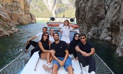 Samsunsporlu Futbolcular Vezirköprü’de Tekne Turunda