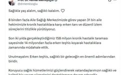 Bakan Memişoğlu: Son 2 yılda 14 milyondan fazla erken teşhisle hastalıklara zamanında müdahale ettik