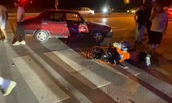 Bursa'da otomobil ile motosiklet çarpıştı: 2 yaralı