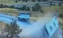 Gaziantep'te yolcu otobüsü ile otomobil çarpıştı; 7 ölü,13 yaralı (3)