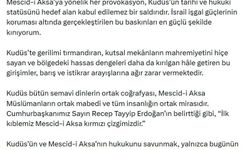 İletişim Başkanı Duran: İsrail işgal güçlerinin koruması altında gerçekleştirilen bu baskınları kınıyorum