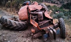 İzmir'de traktör devrildi: 1 ölü