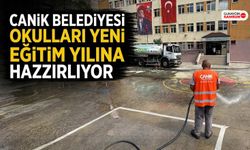 Canik Belediyesi Okulları Yeni Eğitim Yılına Hazırlıyor