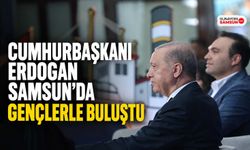 Cumhurbaşkanı Erdoğan, Samsun'da gençlerle buluştu