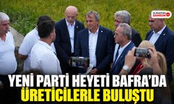 Yeni Parti Heyeti Bafra’da Üreticilerle Buluştu