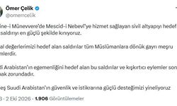 AK Parti'li Çelik, Suudi Arabistan'daki saldırıyı kınadı
