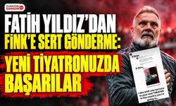 Fatih Yıldız’dan Fink’e Sert Gönderme: Yeni Tiyatronuzda Başarılar