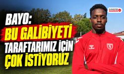 Bayo: Bu Galibiyeti Taraftarımız İçin Çok İstiyoruz