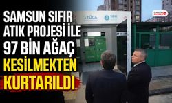 Samsun Sıfır Atık Projesi ile 97 Bin Ağaç Kesilmekten Kurtarıldı