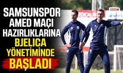 Samsunspor Amed Maçı Hazırlıklarına Bjelica Yönetiminde Başladı
