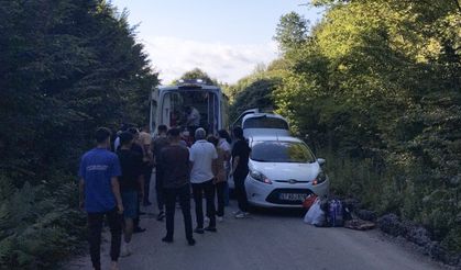 Düzce'de Devrilen Tarım Aracındaki 5 Kişi Yaralandı