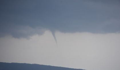Sinop'ta Sağanak Sonrası Denizdeki Hortum Kameralarda