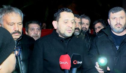 İstanbul -Şişli'de taksiciler Türk bayrağına yapılan saldırıya karşı konvoy düzenledi