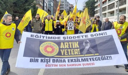 Samsun’da Öğretmen İçin Sessiz Çığlık