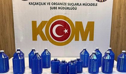 Samsun’da Kaçak Alkol Operasyonu: 70 Litre Ele Geçti