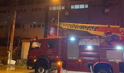 Bursa'da mobilya fabrikasında yangın