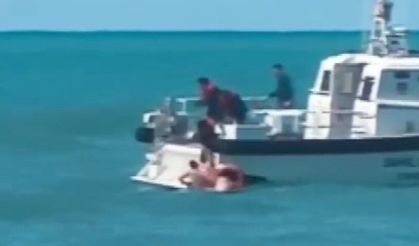 Şile'de akıntıya kapılan 2 kişi Sahil Güvenlik tarafından kurtarıldı