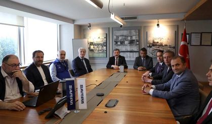 Sampa’da “Sampa Vadisi” Zirvesi: Samsun Protokolü Şirket Merkezinde Buluştu