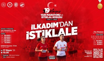 Samsun’da 19 Mayıs Yarı Maratonu İçin Geri Sayım