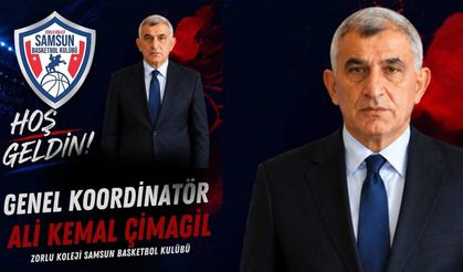 Ali Kemal Çımagil, Zorlu Koleji Samsun Basketbol'un Genel Koordinatörü Oldu